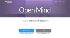 Desktop Screenshot of macmillanopenmind.com